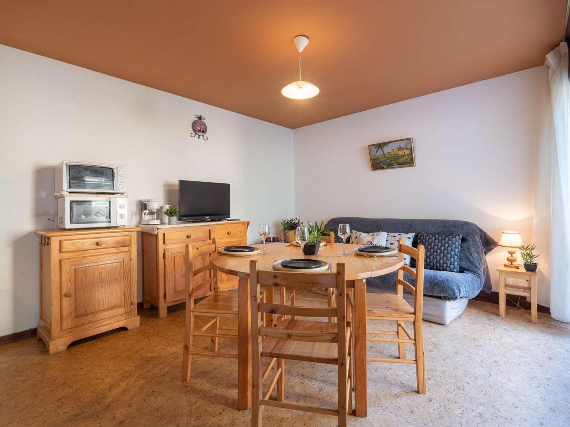 Appartement Cosy Pour 4, Terrasse, Proche Thermes Et Telecabine A Saint-Lary-Soulan - Fr-1-296-196 Eksteriør billede
