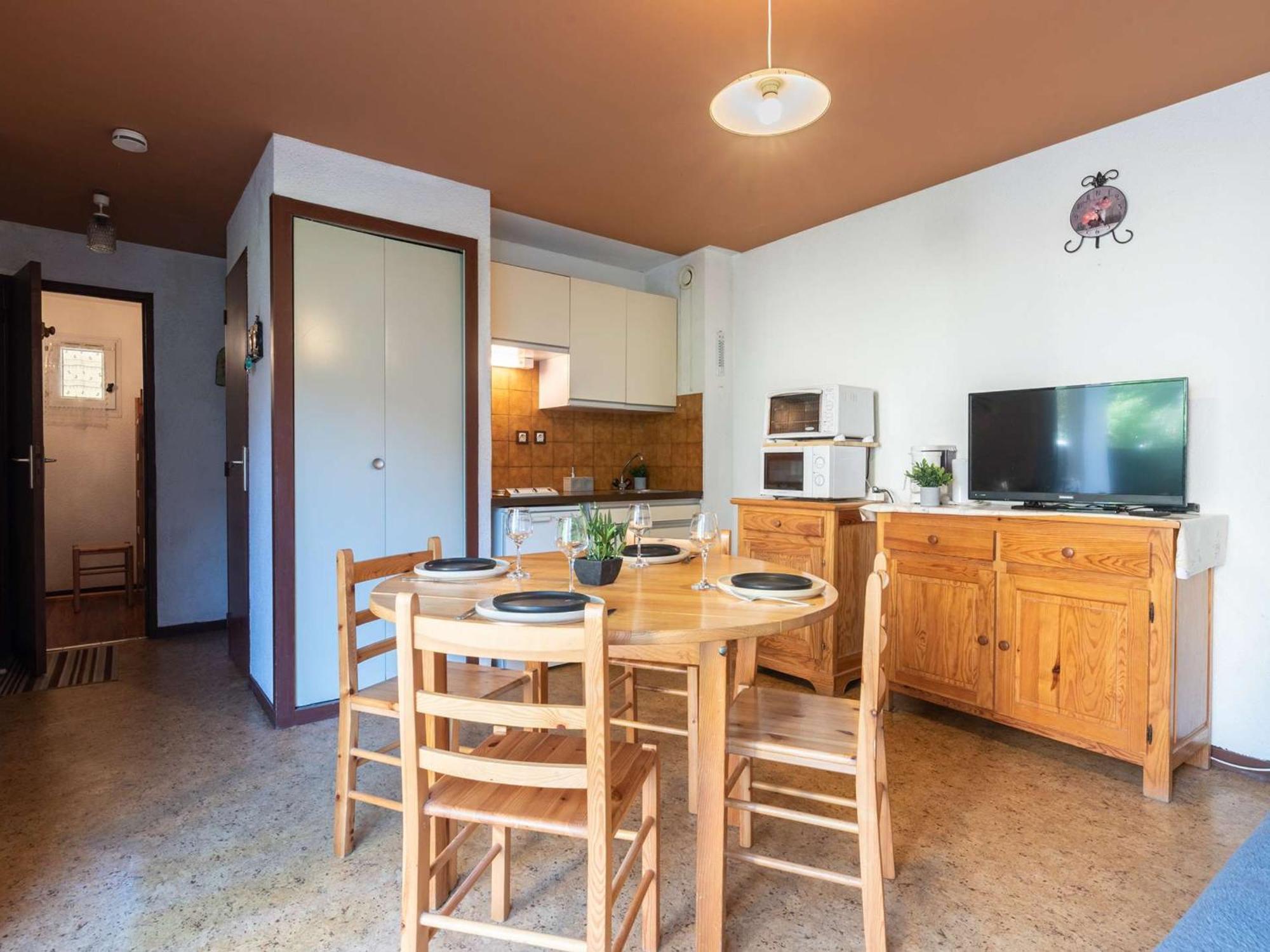 Appartement Cosy Pour 4, Terrasse, Proche Thermes Et Telecabine A Saint-Lary-Soulan - Fr-1-296-196 Eksteriør billede